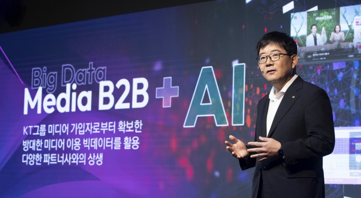 KT explores synergy between AI, media businesses