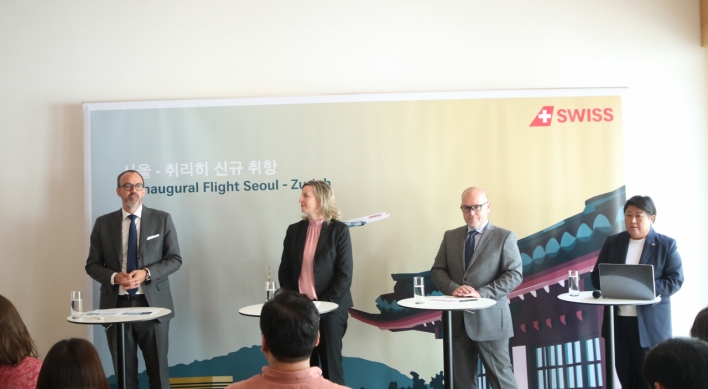 Swiss Air launches new Seoul-Zurich route after 27 years