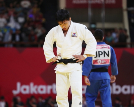 An Chang-rim settles for silver in men’s judo