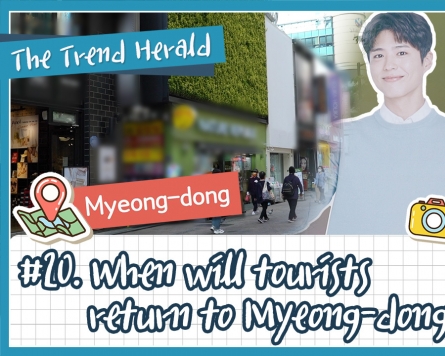 [Video] When will tourists return to Myeong-dong?
