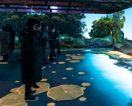 KOCCA unveils immersive media art, AI experience at ‘Age of Light’ project