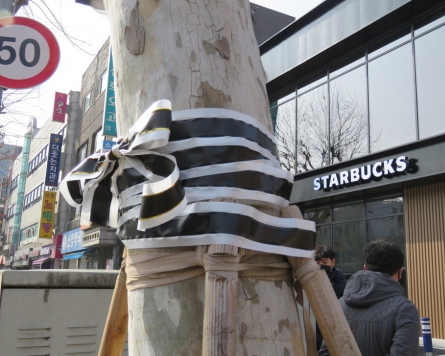 Call for justice over trees ‘poisoned’ near Starbucks drive-thru