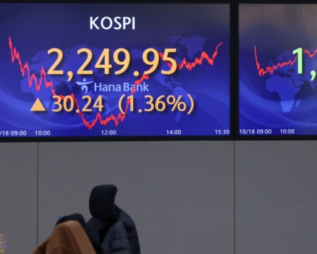 Seoul shares up 1.36% ahead of corporate earnings