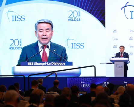 S. Korean defense chief criticizes China, Russia for neglecting illegal NK actions
