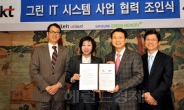 KT-삼성전자, ‘그린 IT시스템’ 글로벌사업 손잡았다