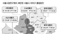 “도시·교통연계 고려…서울 9개區로”