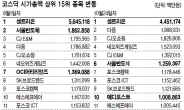 반도체 지고 바이오·엔터 뜨고