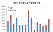 싸이버스카이 한달내내 꿋꿋이 한진그룹주 연쇄매집