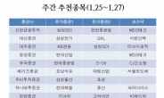 <증권사 주간 추천종목>설 끝나도 삼성, 삼성, 삼성