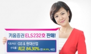 키움증권, 연 최고 28.1% 수익 ELS 232호 판매