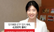 삼성KODEX 단기채권 ETF 순자산 4000억 돌파