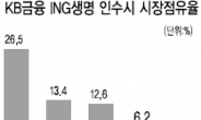 ING생명 인수전 뛰어든 KB금융 주가상승 모멘텀?