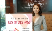 SK증권, 최고 연 15% 수익추구 ELS 및 DLS 공모