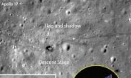 NASA “40년 전 달에 꽂은 성조기 아직도 있다”