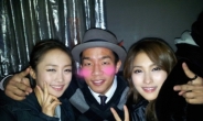 상추, 카라 니콜-박규리와 친분 과시..수줍은 표정+매너손 ‘눈길’
