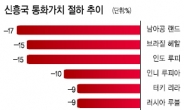 남아공 · 말레이시아까지 전염…‘도미노 붕괴’ 현실화 되나