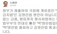 노회찬 “‘박’영란법 아닌 김영란법 원안 통과시켜야”…무슨 뜻?