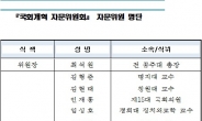 국회의장 직속 ‘국회개혁’ㆍ ‘남북화해협력’ 자문위 출범