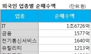 돌아온 外人 IT주 집중적으로  ‘사자!’