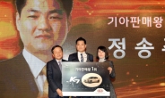 1년에만 420대 판매…기아차 판매왕 부부동반 초청행사 개최