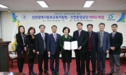인천환경공과 인천시동부교육지원청 업무협약 체결