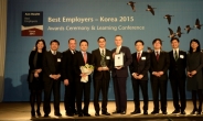 국내 메리어트 계열 호텔, 2015년 한국 최고의 직장 대상 수상