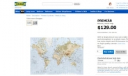 ‘판매 중단’ 약속했던 이케아 ‘일본해 지도’, 전 세계 26개국서 여전히 판매 중
