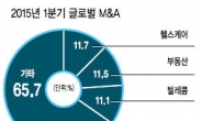 글로벌 M&A시장 ‘활짝’