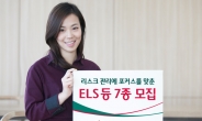 하나대투증권, 리스크 관리에 포커스를 맞춘 ELS 등 7종 모집