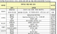 9월부터 누구나 ‘명교수 명강의’ 듣는 ‘무크’ 서비스…이준구 서울대 교수 등 참여