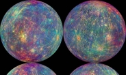 [바람난과학] 수성의 땅…찬란한 色의 향연