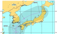 주말 태풍 할롤라와 함께…'강형태풍' 됐다