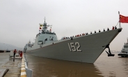 中, 남중국해에 최신형 이지스함 배치…함대훈련 예고