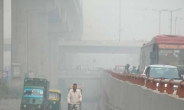 인도 델리 대기오염…베이징보다 3배 심하다