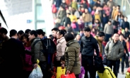 중국 설날 기차표 하루 1000만장 판매 돌파