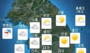 [출근길 날씨] “오후부터 전국 눈ㆍ비…우산 챙기세요”…낮 기온 어제보다 올라 ‘따뜻’