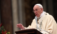 프란치스코 교황 “탐욕으로 쌓은 부는 고통의 빵과 같다”