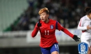 정설빈 극적인 동점골…한국 여자 축구, 일본과 1-1 무승부