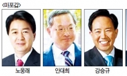 ‘토박이’노웅래 vs‘국민검사’안대희…마포나루 ‘외나무결투’