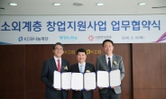 [포토뉴스] 산업銀, 저소득층 편의점 창업 지원 협약