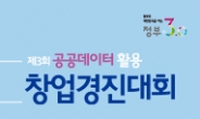 제4회 공공데이터 활용 창업경진대회 개최