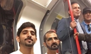 [슈퍼리치]‘만수르 장인ㆍ처남’ 런던 지하철 탐방