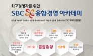 중진공, 중소기업 CEO 대상 ‘SBC 융합경영아카데미’ 개최