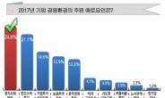 [경총 2017 전망②]경영환경 최대 걸림돌은 ‘정치ㆍ사회 불안’