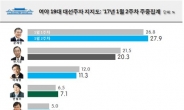 민주당 호남지지율 50% 돌파…文 선전, 潘 고전