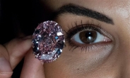 [세상은 지금] ‘59.6캐럿’ 희귀 핑크빛 다이아몬드