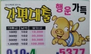 ‘연 3400%’ 살인이자…불법대부업 12곳ㆍ17명 적발