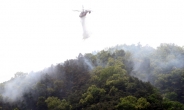 청주 우암산 산불…1시간여만에 불길 잡혀