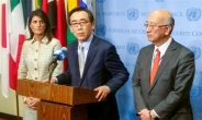[포토뉴스] 긴박한 한미일 유엔대사