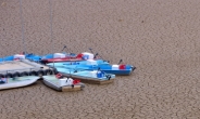 [헤럴드포토] ‘심각한 가뭄으로 멈춰 선 작은 배’